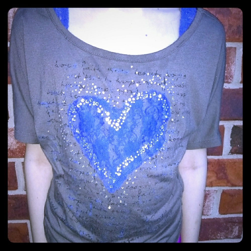 SOLD Heart Shirt SOLD💙